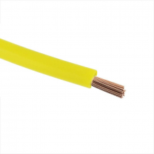 FIO COBRE C/ SILICONE AMARELO