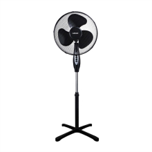 VENTOINHA DE PÉ ALTO 45W 90º  PÁ 40CM PRETA SF-16B.012A