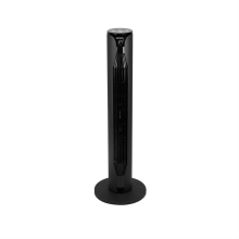 VENTOINHA DE COLUNA 55W 90º PRETA C/COMANDO TF-R36.005A