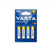 PILHA VARTA ENERGY ALCALINA LR03 AAA BL4