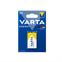 PILHA VARTA ENERGY ALCALINA 9V 6LR61 BL1