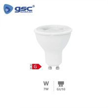 LAMPADA LED SMD GU10 38º 7W