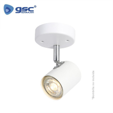 PROJECTOR REDONDO 50W GU10 BRANCO