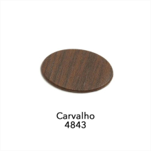 4843 - CAPA ADESIVA CARVALHO